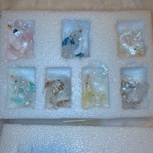 Collectible Glass Dolphin Figurines